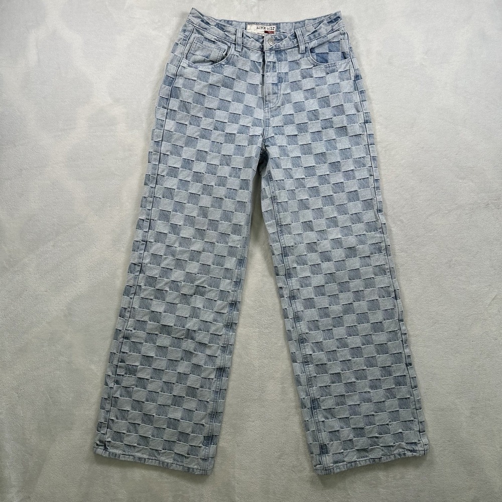 Love Cult Denim Jeans Blue Size 5 Baggy Jeans Y2K